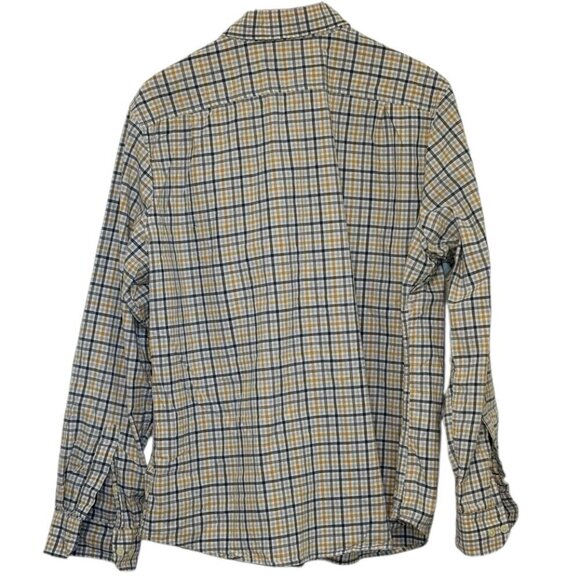 GOODFELLOW Shirts Men's L/XL Gray Yellow Multicolor Button Down Striped Bundle - Picture 6 of 16